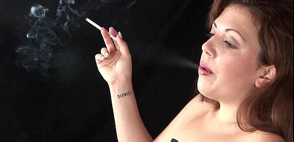  Adell Lamour - Smoking Fetish at Dragginladies